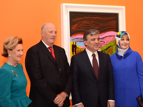 Cumhurbaşkanı Gül ‘Munch/Warhol’ Sergisinin Açılışına Katıldı